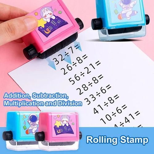🔥Brain Improvement Device for Kids, Set-4:🔥All 4 style Roller: Addition Roller, Subtractive Roller, Multiplication Roller, Division Roller