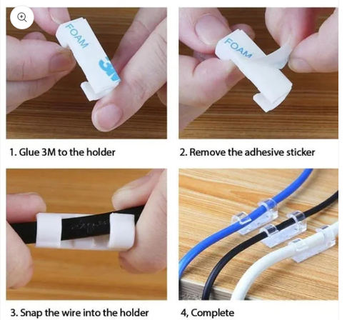 ✨Home Essentials：Finisher Wire Clamp🔥 40PCS | FINISHER WIRE CLAMP