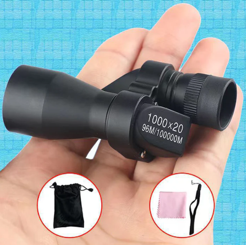 🔭 Mini Pocket Binoculars (1000x20): Pocket-Large + Smartphone Clip – Perfect for Outdoor Explorations SKU-04221 MONOCULAR TELESCOPE,MONOCULAR TELESCOPE