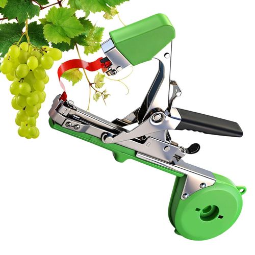 Professional Ergonomic Plant Tying Binding Machine, Time Saving Fast Vine Fixing Device Suitable For Tomatoes, Grapes, Peppers, Raspberries, Flowers And Multiple Climbing Vegetable Crop Stem Binding SEO Keywords