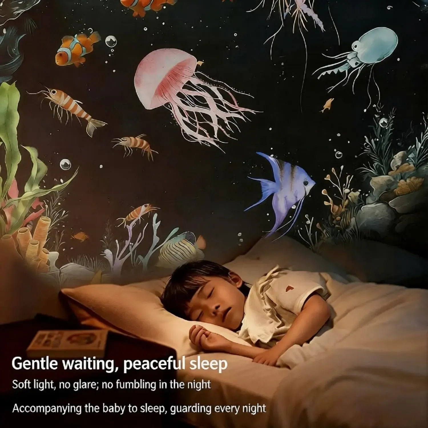 2 in 1 Galaxy Starry Sky Night Light Projector, 6 Projection Films 360° Adjustable Brightness LED Star Projector Lamp for Bedroom Ceiling Car Decoration Gift