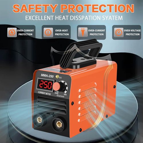 Super mini stick welder features portable design and IGBT inverter technology. Equipped with hot start, arc force and anti-stick functions, easy to operate for welding beginners, free shipping and cash on delivery.