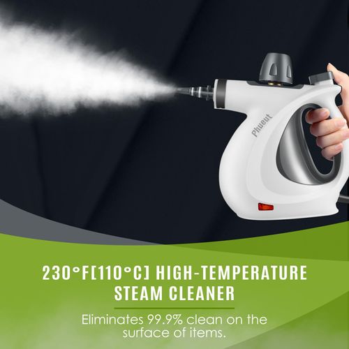 🔥Hot Seller🔥 COD！Pressurized Handheld Multi-Surface Natural Steam Cleaner with 12 pcs Accessories, Multi-Purpose Steamer for Home Use, Steamer for Cleaning Floor, Upholstery, Grout and Car