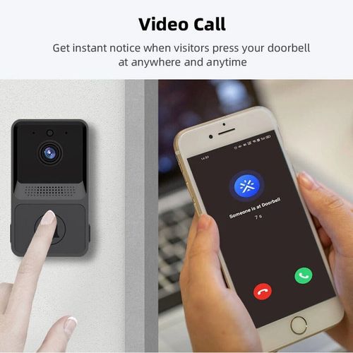 Wireless Video Doorbell Camera Kenya 1080P Smart WiFi Doorbell with Night Vision Two Way Audio Home Security