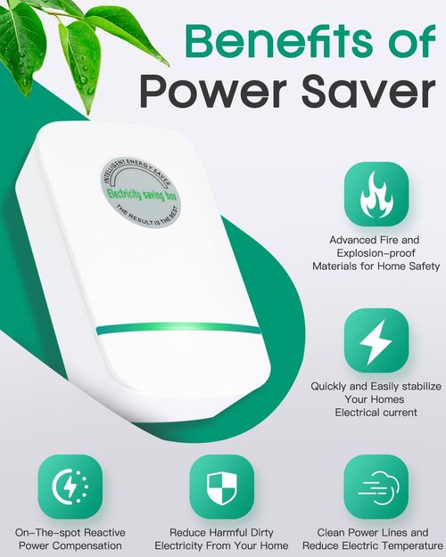 🔥Hot Seller🔥 COD！4PCS  2026 Stabilize Electrical Voltage,Power Plug Pros,90v-250v, 30kw,Us Standard Plug,Extend the Lifespans of Electrical Appliances for Household Offices