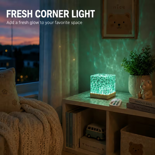 16-Color Water Ripple Ambient Night Light