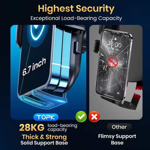 TOPK Upgrade Car Phone Holder Mount