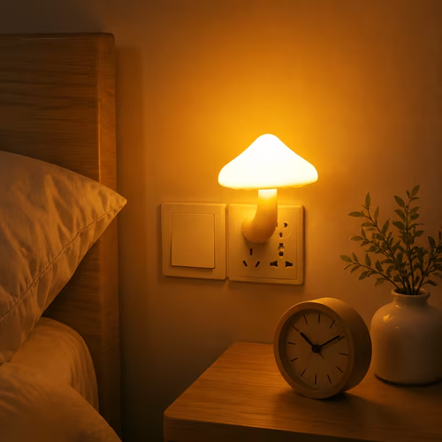 Pack Mushroom Night Light Plug-In