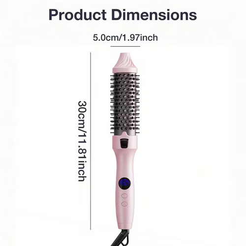 Thermal Air Brush, Straight & Curling 2-in-1