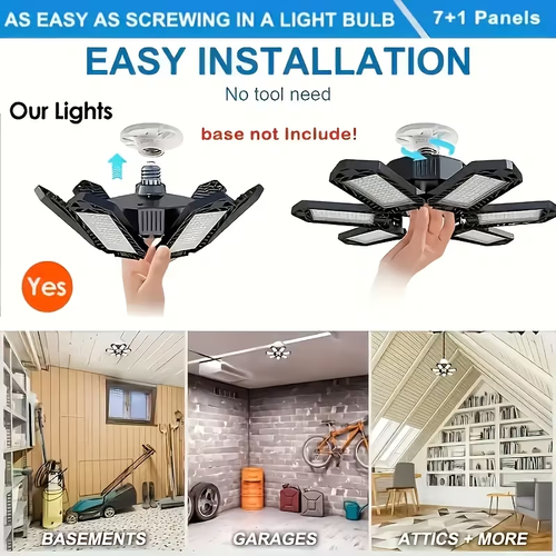 6500K LED Garage Light
