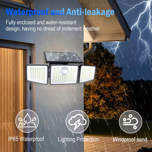 Solar Lights for Outdoors with Motion Sensor