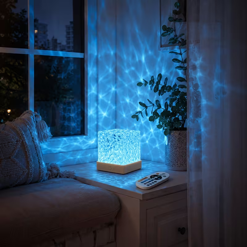 16-Color Water Ripple Ambient Night Light