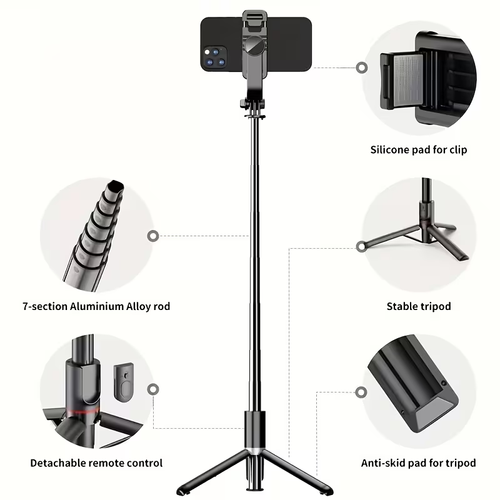 40-inch Extendable Phone Selfie Stick