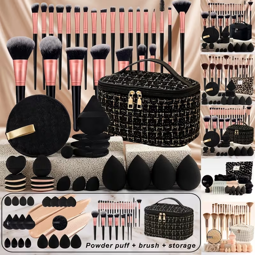 47pcs Professional Makeup Brush Set