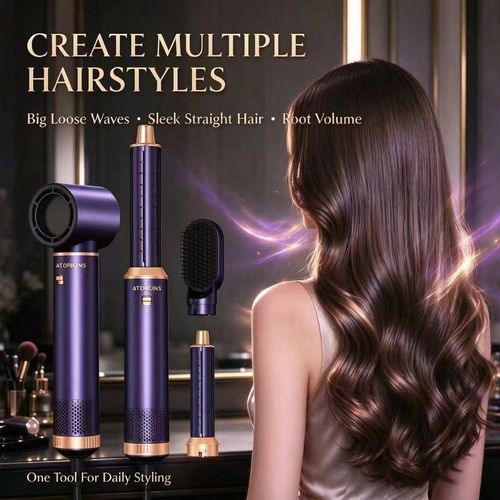 5-In-1 Hot Air Styler Hair Dryer Brush Combinati