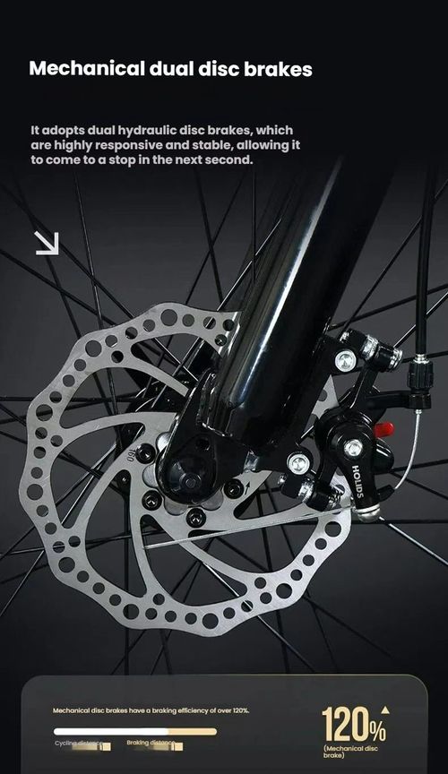 Mountain Bike 26 Inch 24-Speed High-Carbon Steel Frame Dual Suspension Fork Dual Disc Brake Adjustable Ergonomic Seat for Men Women Adults Lightweight Outdoor Cycling Bicycle Gray