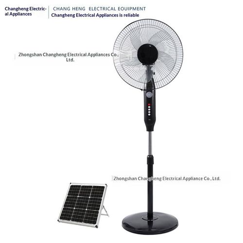 Solar-powered fan