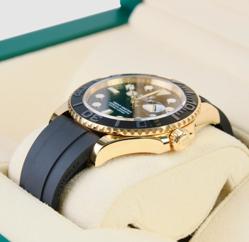 🛥️The Luxurious Yacht-Master 42 style yellow gold quartz watch. --Affordable prices, ultra-luxurious experience.