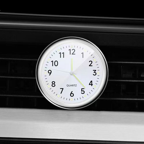 Car Metal Clock Decoration