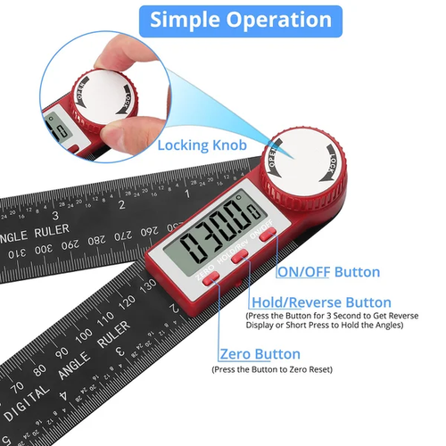New Digital Angle Finder for Precise Measurements