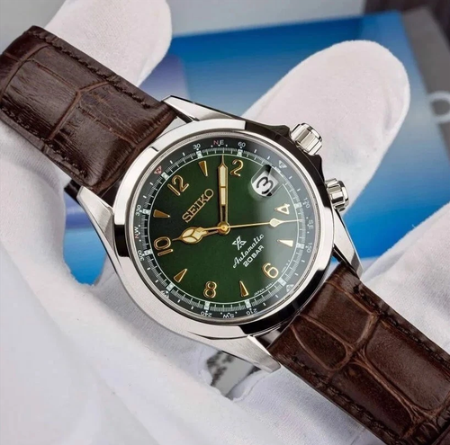 Alpinist Green Dial Automatic Men's Watch