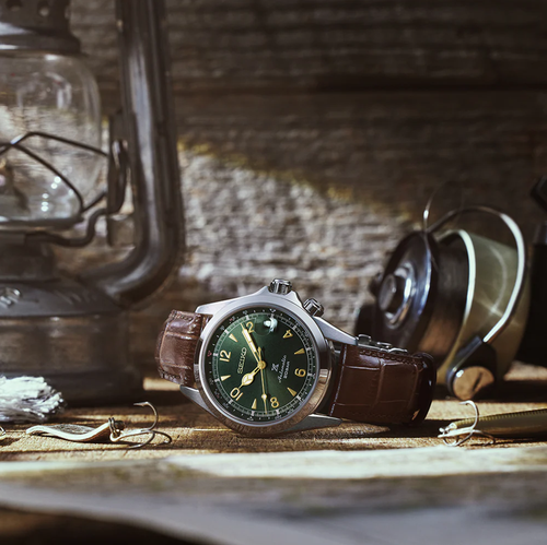 Alpinist Green Dial Automatic Men's Watch
