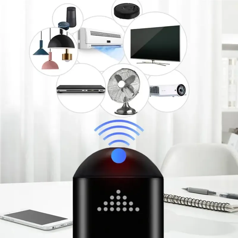 Smartphone Infrared Remote Adapter, Universal Mini Wireless Controller, Compatible with TV, Air Conditioner, Fan, Camera, Type-C Support