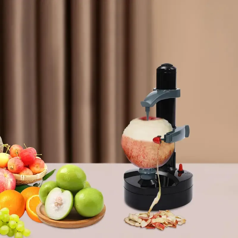 🍎 Electric Fruit Peeler - Fully Automatic, Hands-Free, Perfect Peels Every Time! A Must-Have for Cooks—The Ideal Gift for Yourself, Family & Friends!