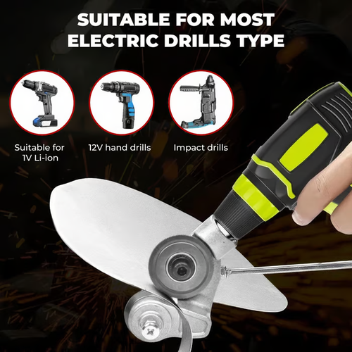 Titanium Drill Nibbler – Sheet Metal Cutting Tool