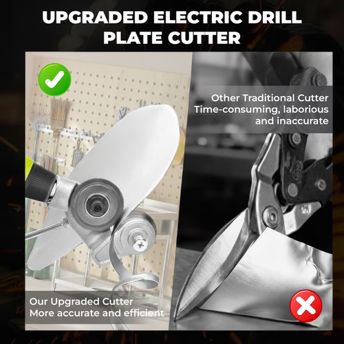 Titanium Drill Nibbler – Sheet Metal Cutting Tool