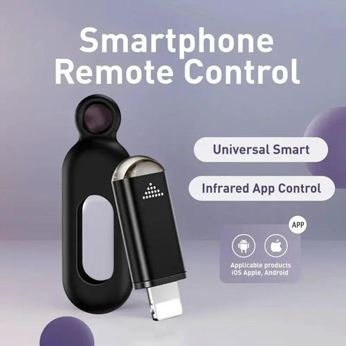 Smartphone Infrared Remote Adapter, Universal Mini Wireless Controller, Compatible with TV, Air Conditioner, Fan, Camera, Type-C Support