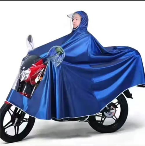 2-in-1 Premium Oxford Raincoat & Motorbike Cover 🛡️ | All-Weather Protection for Your Ride.