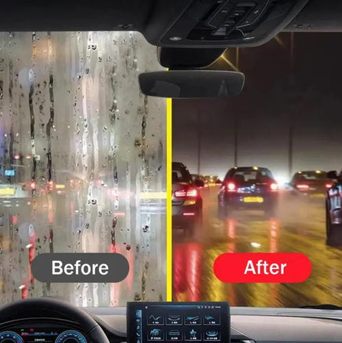 🚗Car Glass Oil Film Remover, Multifunctional Car Cleaning Brush, Car Windshield & Side Window Cleaning Tool, Car Wash Accessories, Car Windshield Cleaner