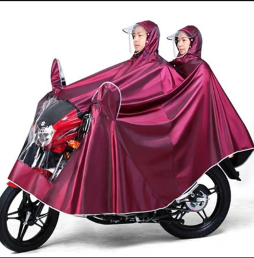 2-in-1 Premium Oxford Raincoat & Motorbike Cover 🛡️ | All-Weather Protection for Your Ride.