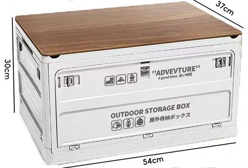 50L Multi-Function Foldable Box—Camping & Car Storage All In One!