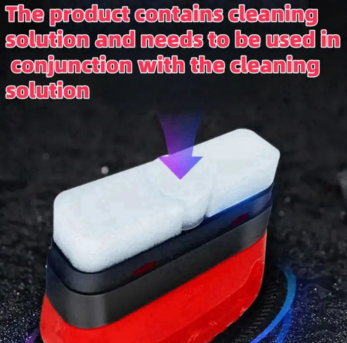 🚗Car Glass Oil Film Remover, Multifunctional Car Cleaning Brush, Car Windshield & Side Window Cleaning Tool, Car Wash Accessories, Car Windshield Cleaner