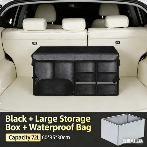 50-112L Multi-Size & Material Foldable Car Trunk Organizer – Instantly Tidy Your Car, Limited Stock!