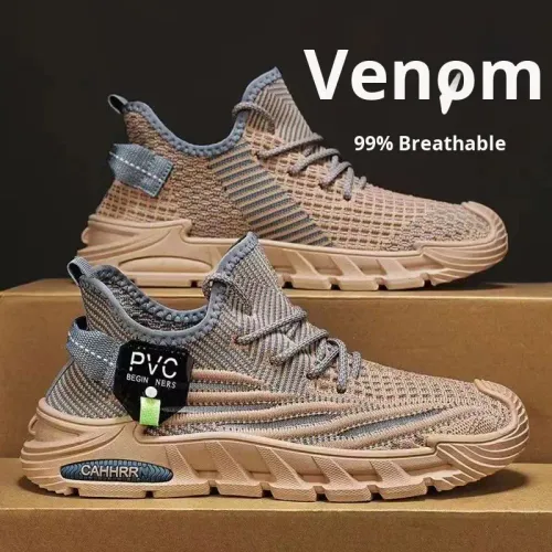 New Breathable Mesh Thin Khaki Sports Shoes