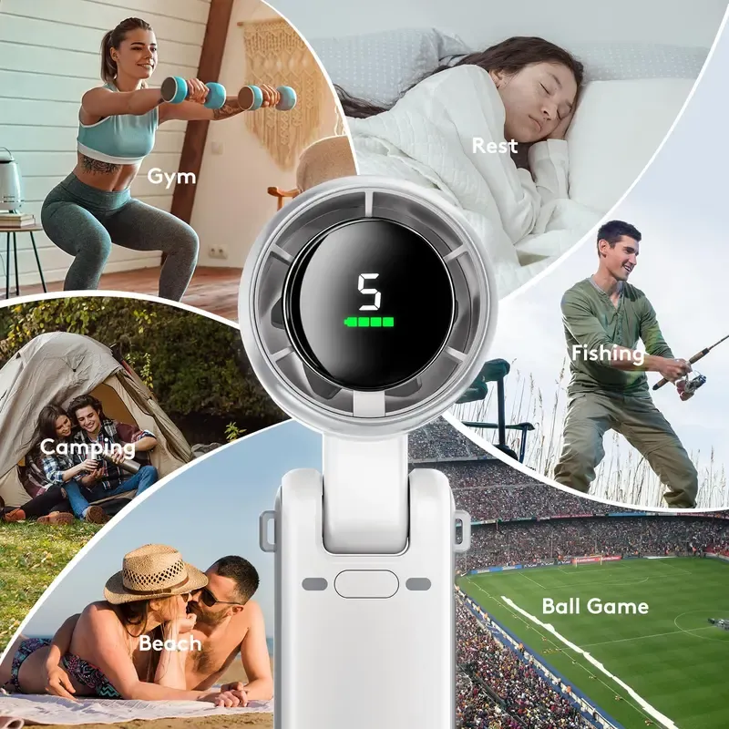 Summer Ourdoor essential - Portable Handheld Turbo Fan🌀