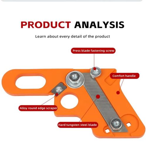 Woodworking Hardware Trimming Knife Woodworking Manual Calibrator Plasterboard Scraper