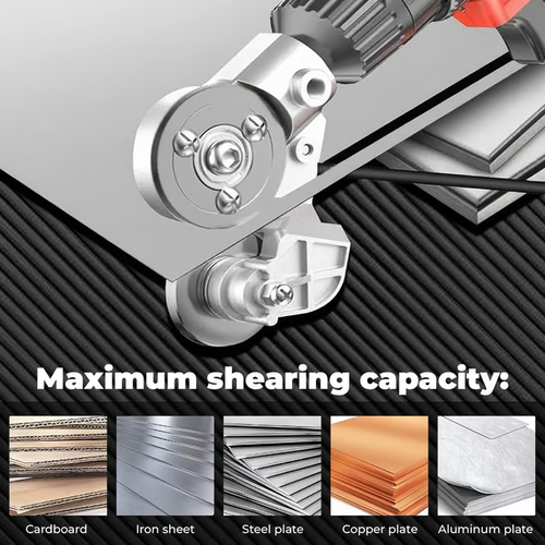 Titanium Drill Nibbler – Sheet Metal Cutting Tool