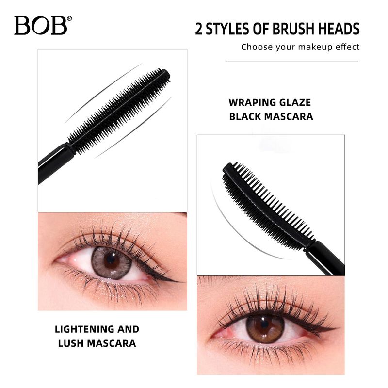 Thick waterproof mascara lengthening non-smudge curling beginner eyelash styling cream