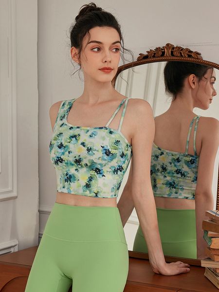 Oil painting print bra