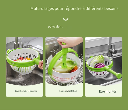 💧Panier de vidange rotatif