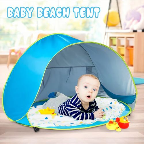 Tente de plage portable résistante aux UV pour bébé