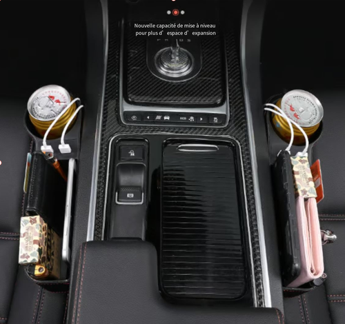 🎉Organisateur de siège de voiture multifonctionnel en cuir