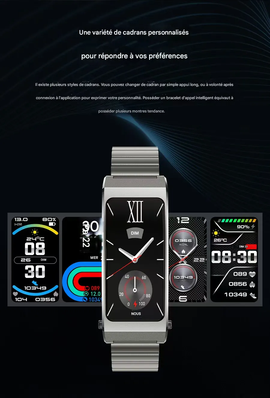 Bracelet intelligent K7