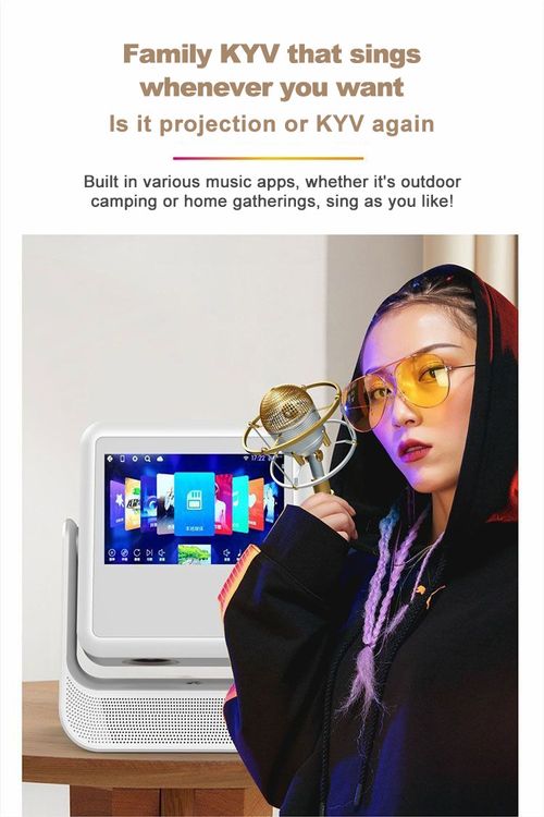 Projecteur tactile intelligent à double écran 2 en 1