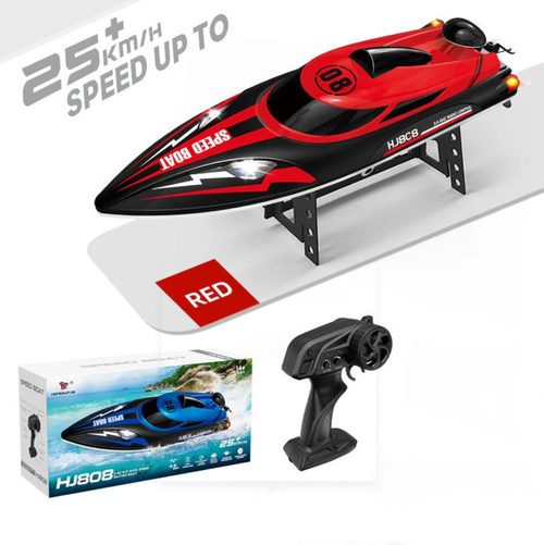 Bateau électrique télécommandé à grande vitesse pour piscines et lacs