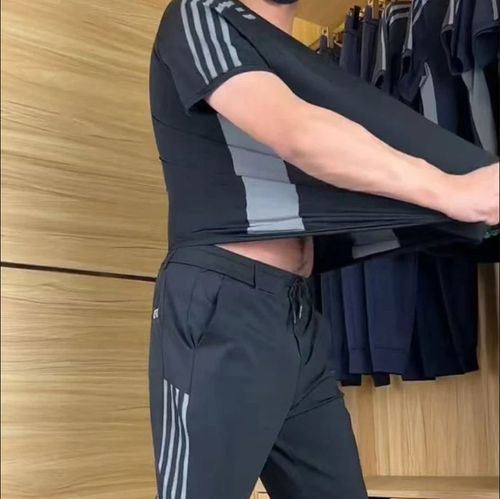 🌴Promotions d'été❄️Pantalon de sport décontracté à manches courtes pour hommes (ensemble de 2 pièces)